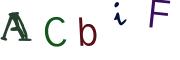 Image CAPTCHA