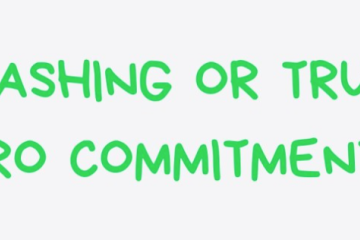 Sustainability just only buzzword or Genuine commitment