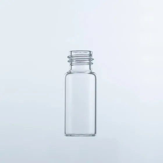 Rimmed neck glass vials by Pharmaglas