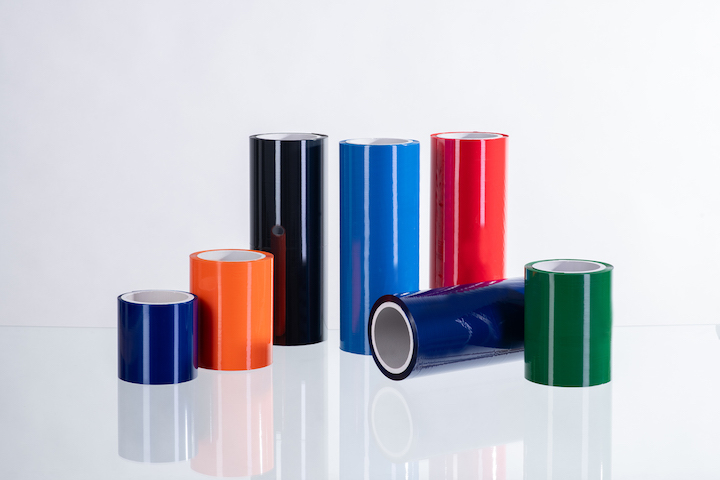 Rolls of Polycine hot stamp transfer foil