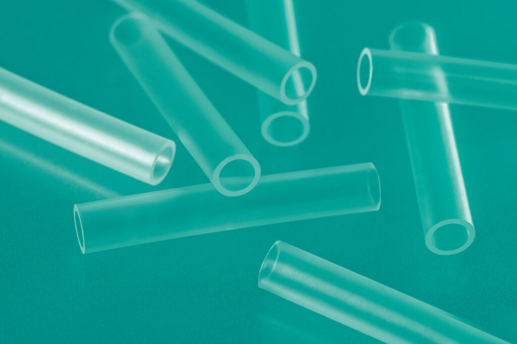 Polycine medical tubes