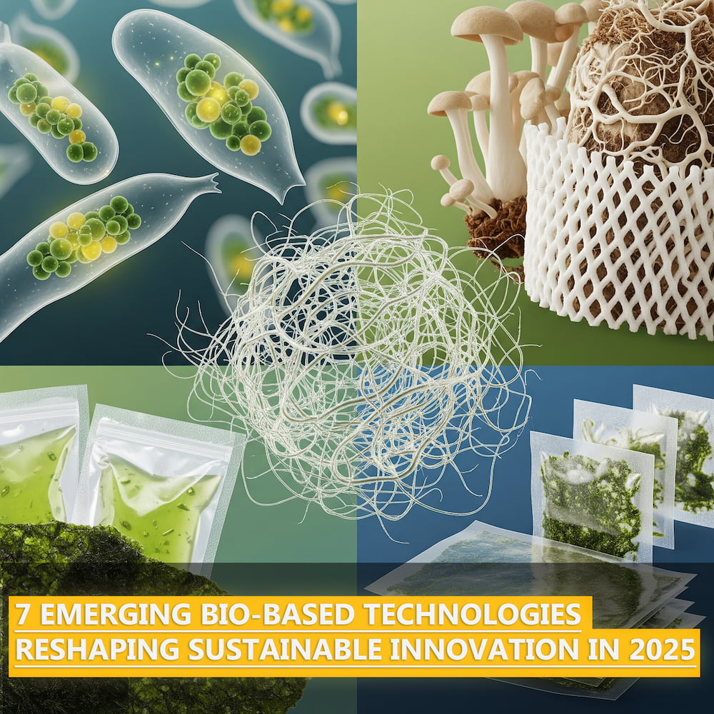 7 Emerging Bio-Based Technologies Reshaping Sustainable