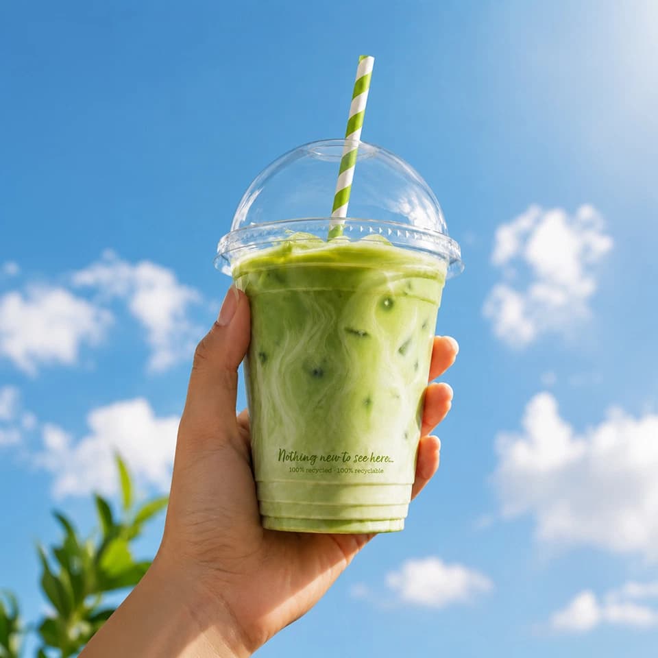 Go-Pak Introduces Clarity: 100% Recycled PET Drinkware with 100% Recyclable Design
