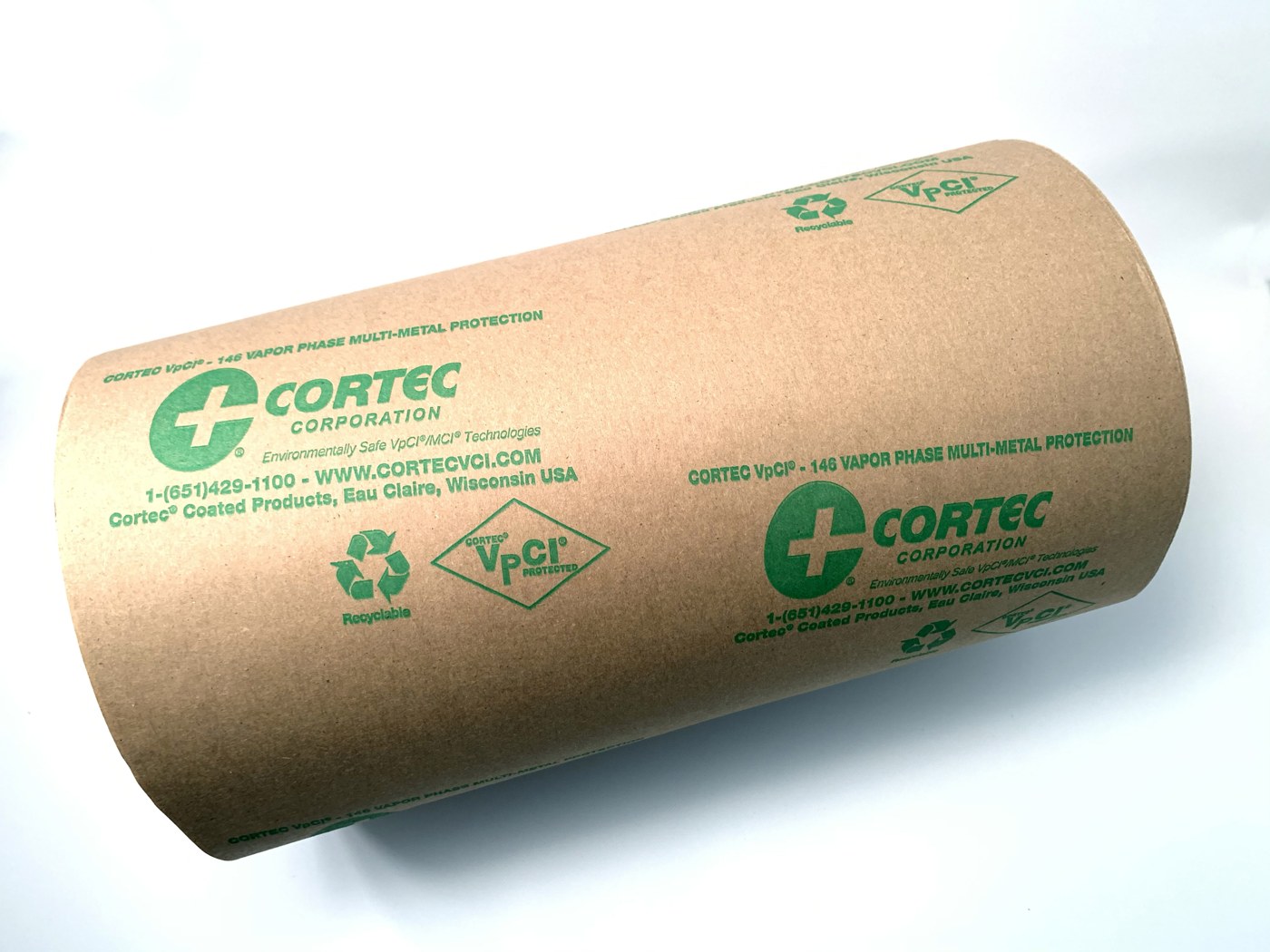 Cortec VpCI corrosion inhibiting paper for parts wrapping and interleaving