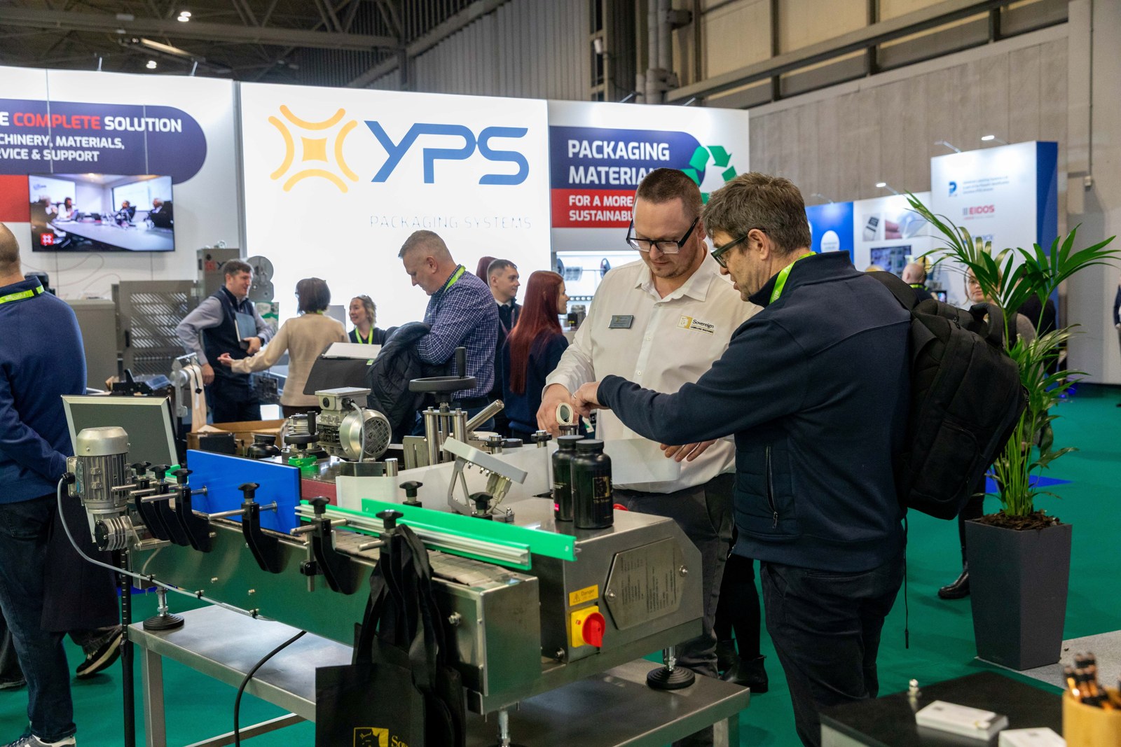 Exhibitor stand at Packaging Innovations & Empack