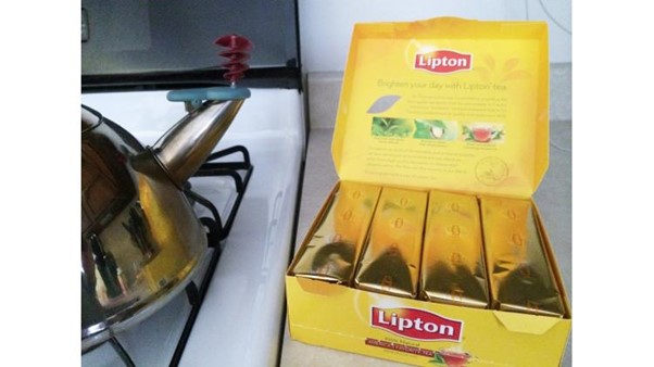 Lipton’s Tea Bag Box Lipton’s Tea Bag Box