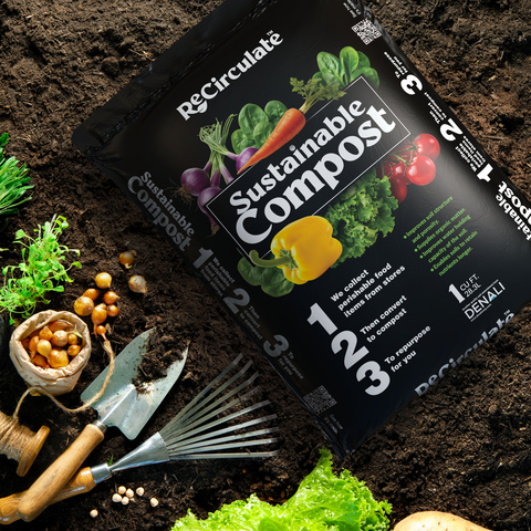 Denali’s ReCirculate™ Compost Made from Food Waste, now