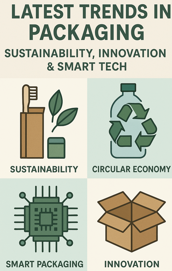 Latest Trends in Packaging: Sustainability, Innovation & Smart Tech
