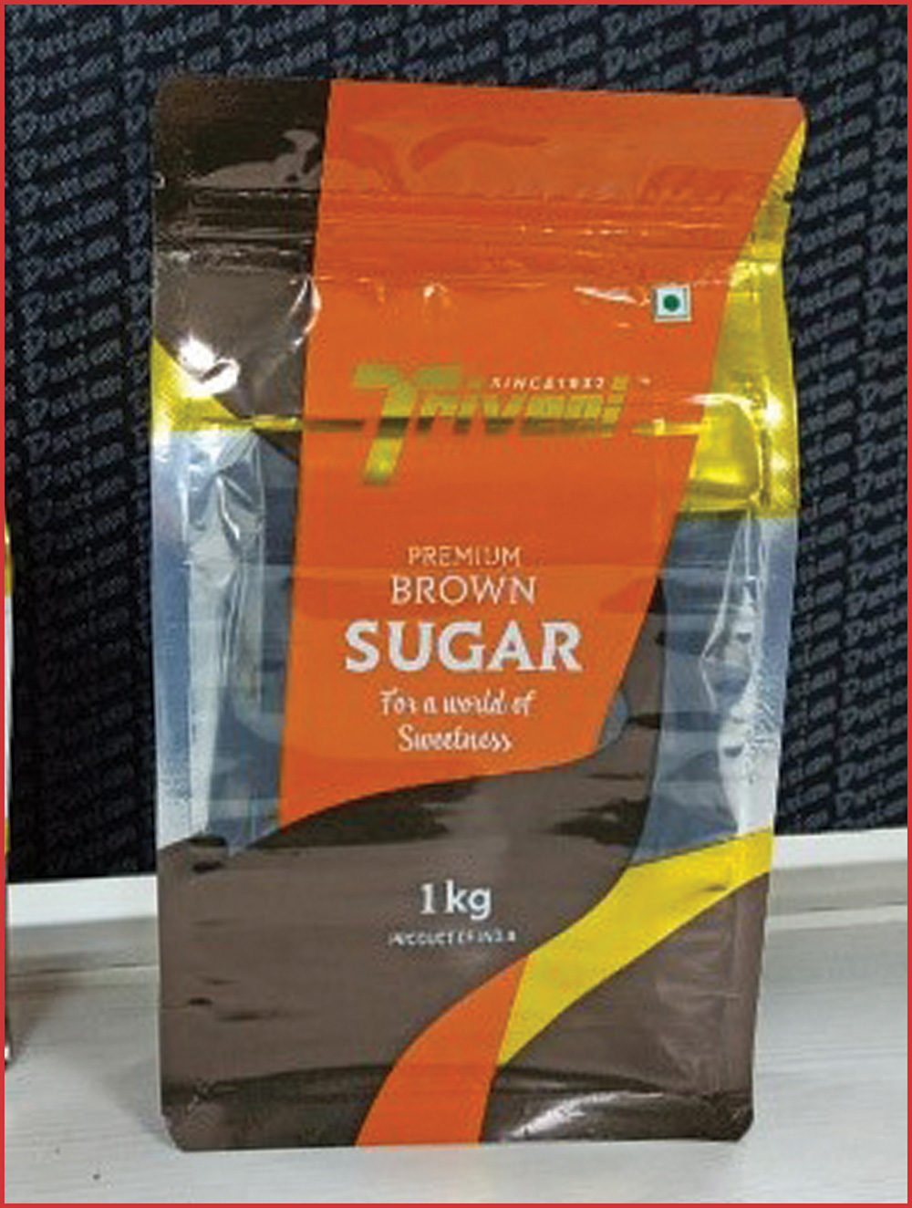 3D Pouch with Registered Window Metallization for Premium Brown Sugar by Triveni Engineering