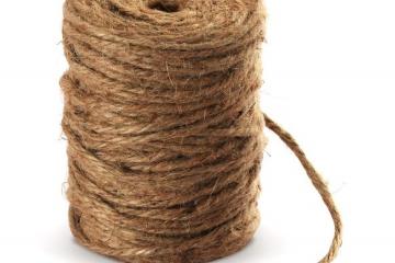 Natural String in place of Chemical Adhesives