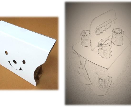 packaging design, paper board design, corrugated design, structural design