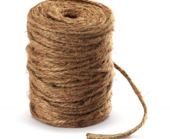 Natural String in place of Chemical Adhesives