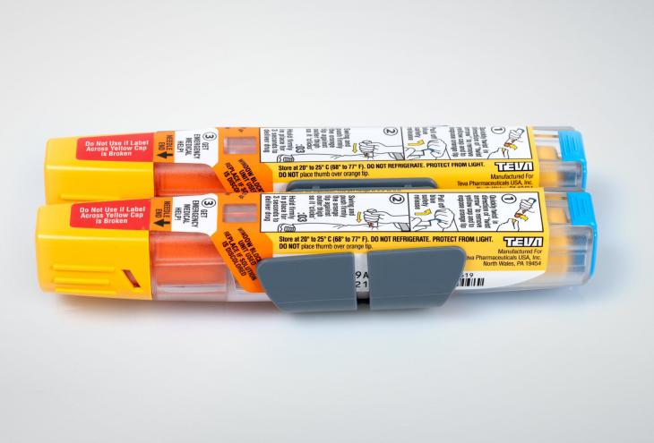 autoinjector label for teva