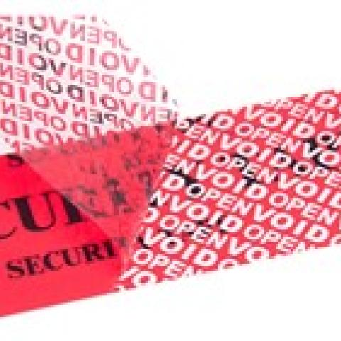 Tamper evident tape