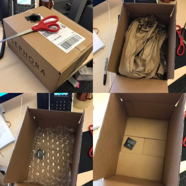 excessive e-com packaging