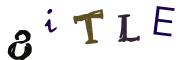 Image CAPTCHA
